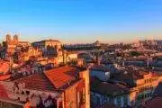 la ciudad de porto desde el mirador de vitória